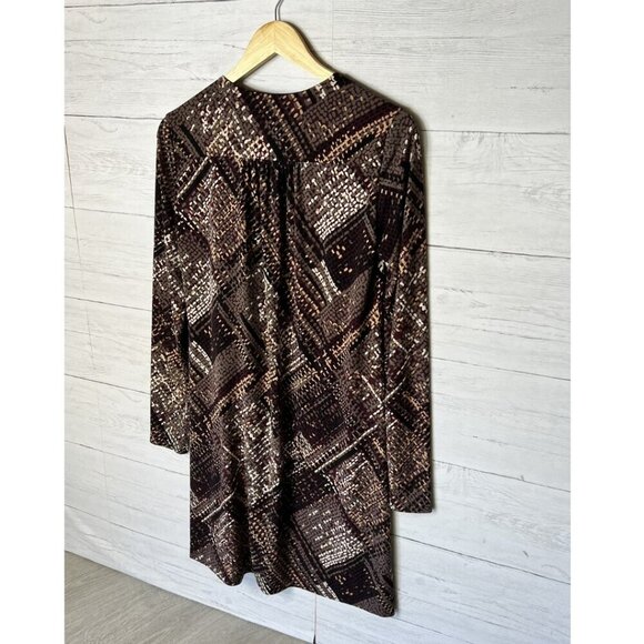 Trina Turk Dress Womens Size Small/Medium Geometric True Wrap Contemporary - Picture 11 of 16